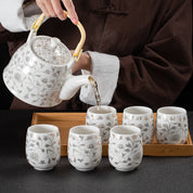 Shirayuri Japanese Tea Set