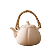 Kabocha Pumpkin Ceramic Teapot