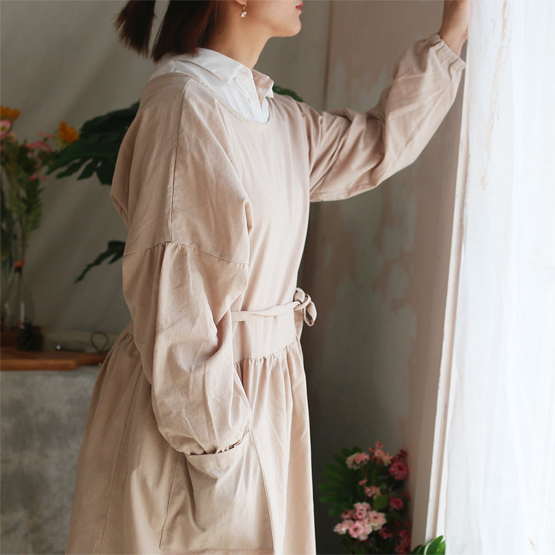 Japanese Apron With Sleeves