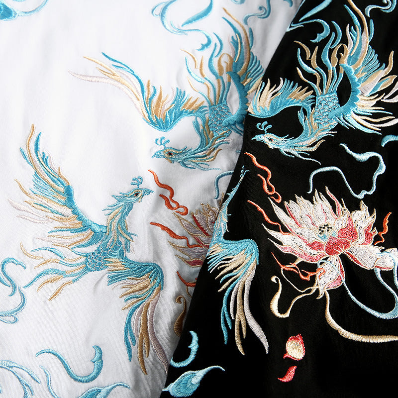 Dragon Embroidered T-Shirt