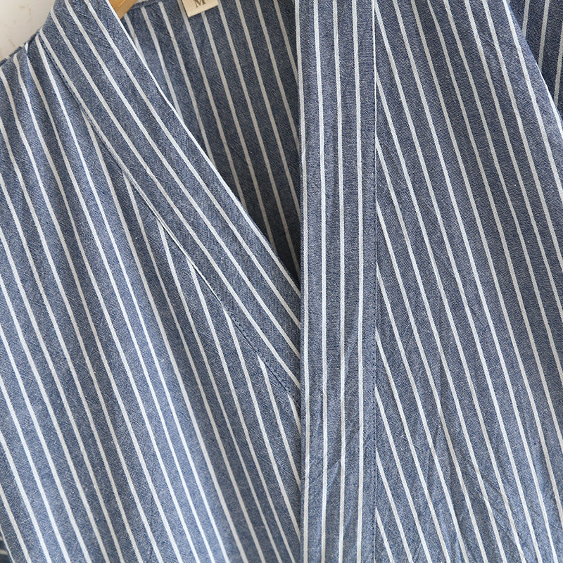 Japanese Cotton Kimono Pajamas Set