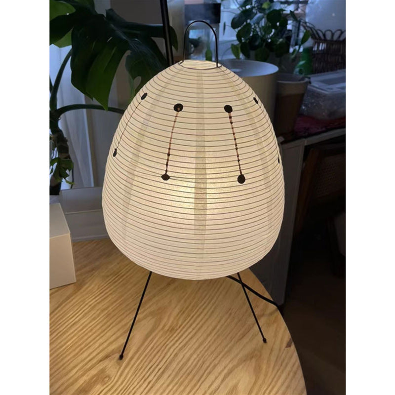 Lampe de sol en papier japonais Akari