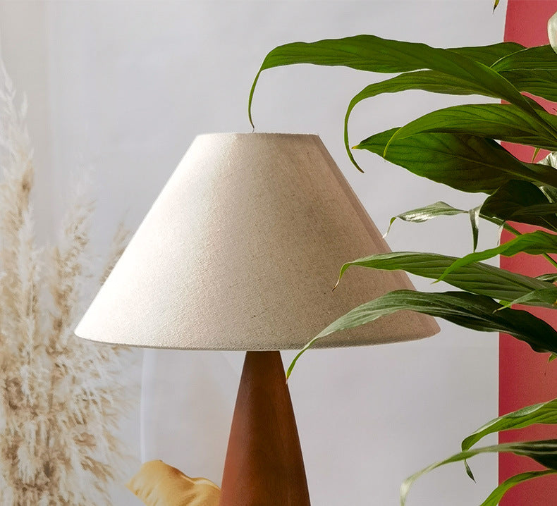 Japandi Wood Table Lamp – Mihomu