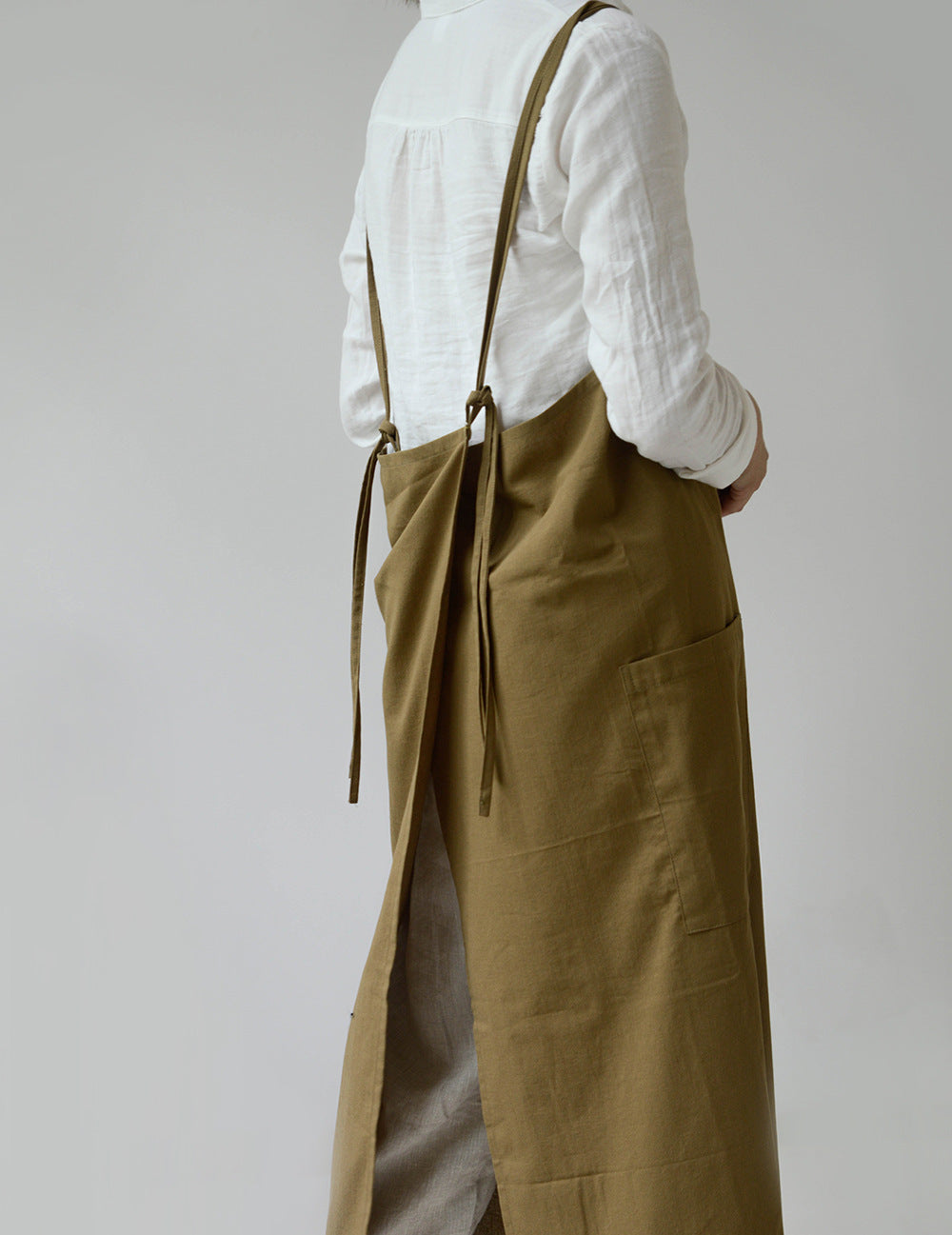 Adjustable Full-Length Japanese Cotton Apron