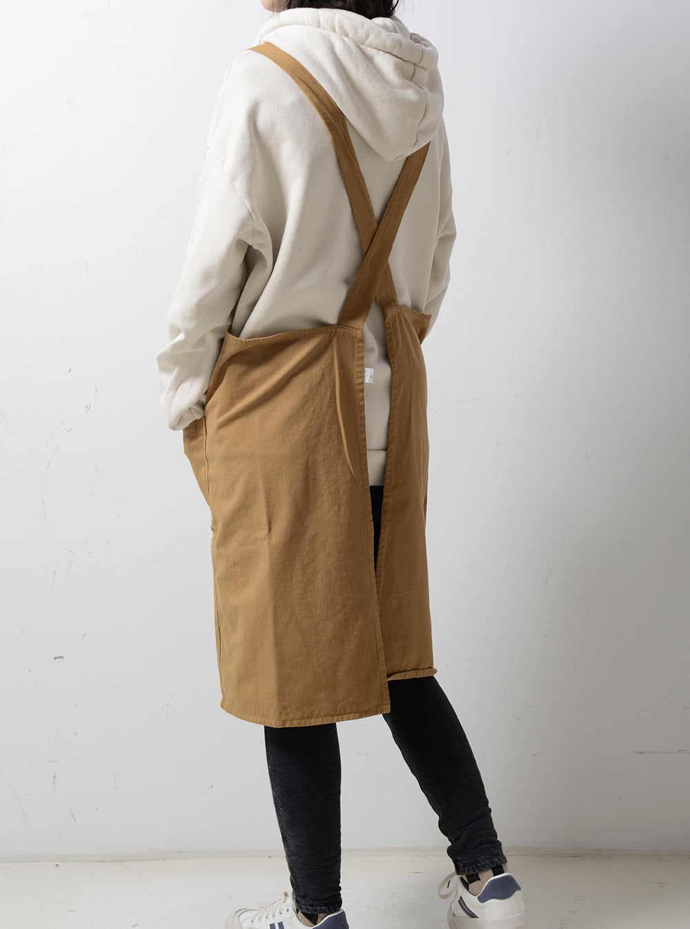 Adjustable Cross-Back Japanese Apron