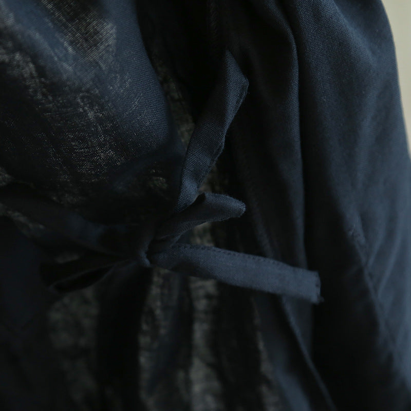 Japanese Cotton Gauze Kimono Robe