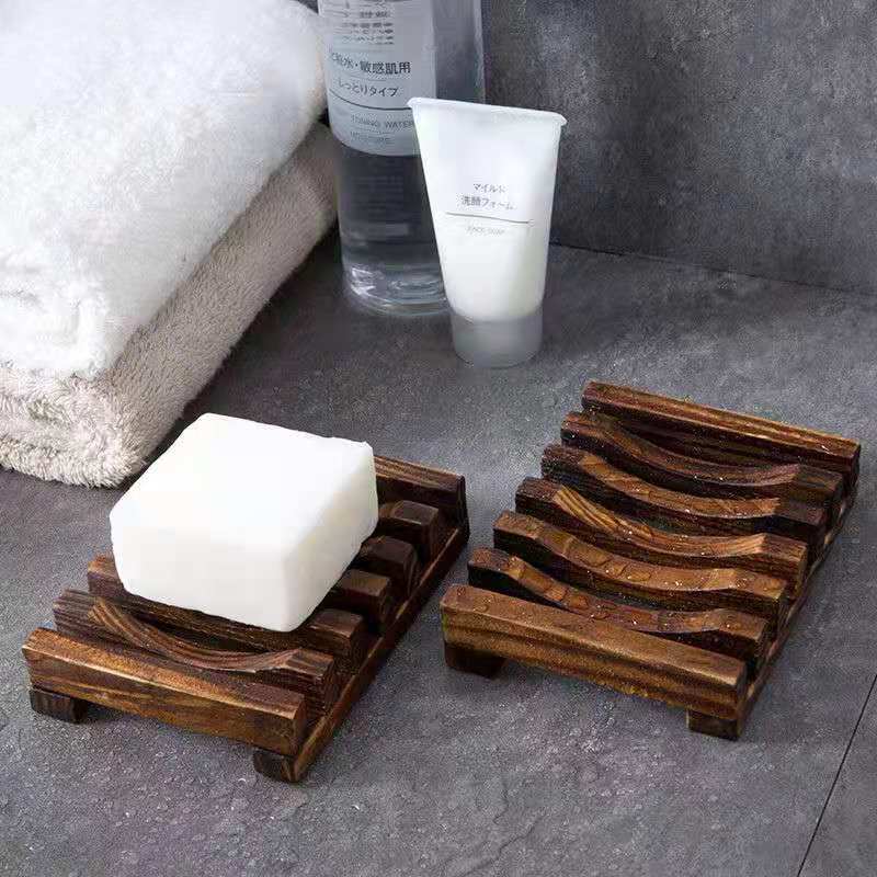 Porte-savon en bois Moku