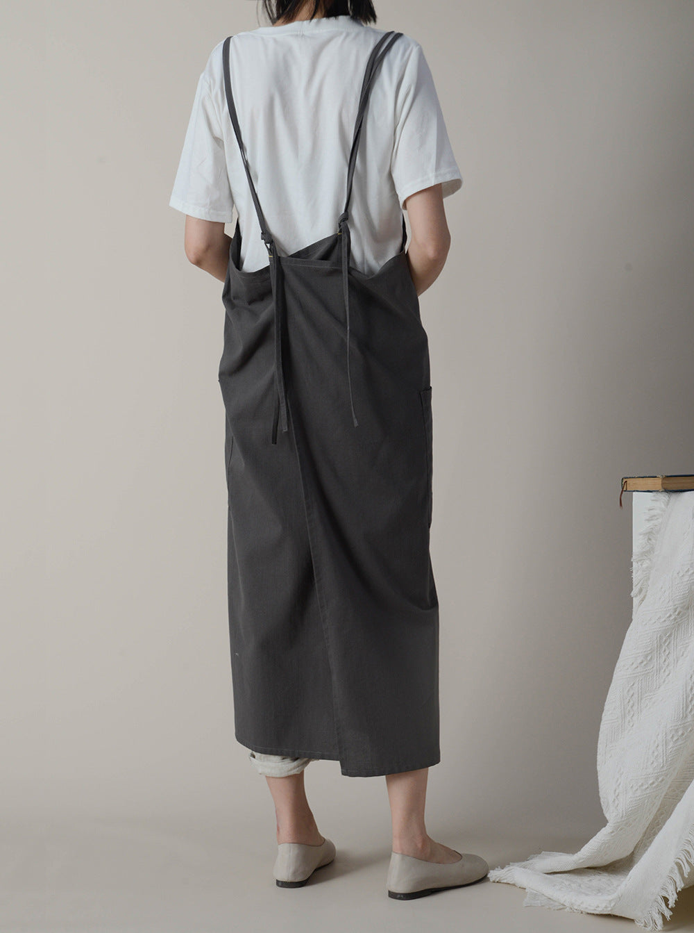 Adjustable Full-Length Japanese Cotton Apron