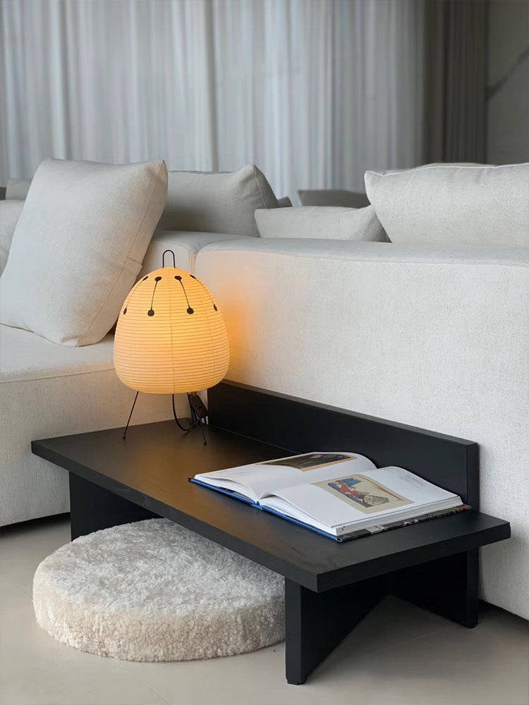 Lampe de sol en papier japonais Akari