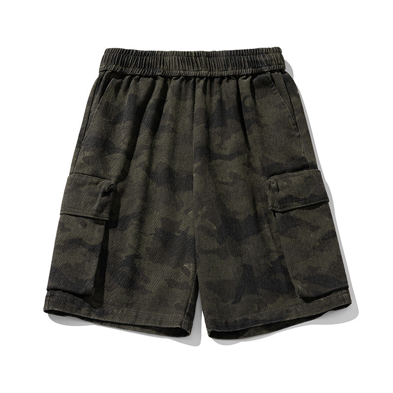 Mori Camouflage Cargo Shorts