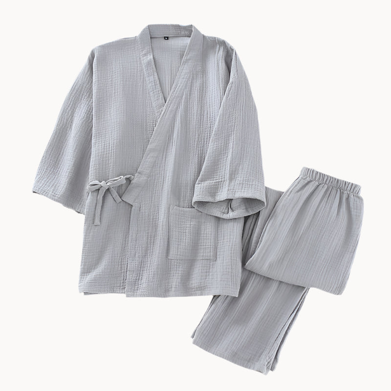 Japanese Cotton Yukata Pajamas