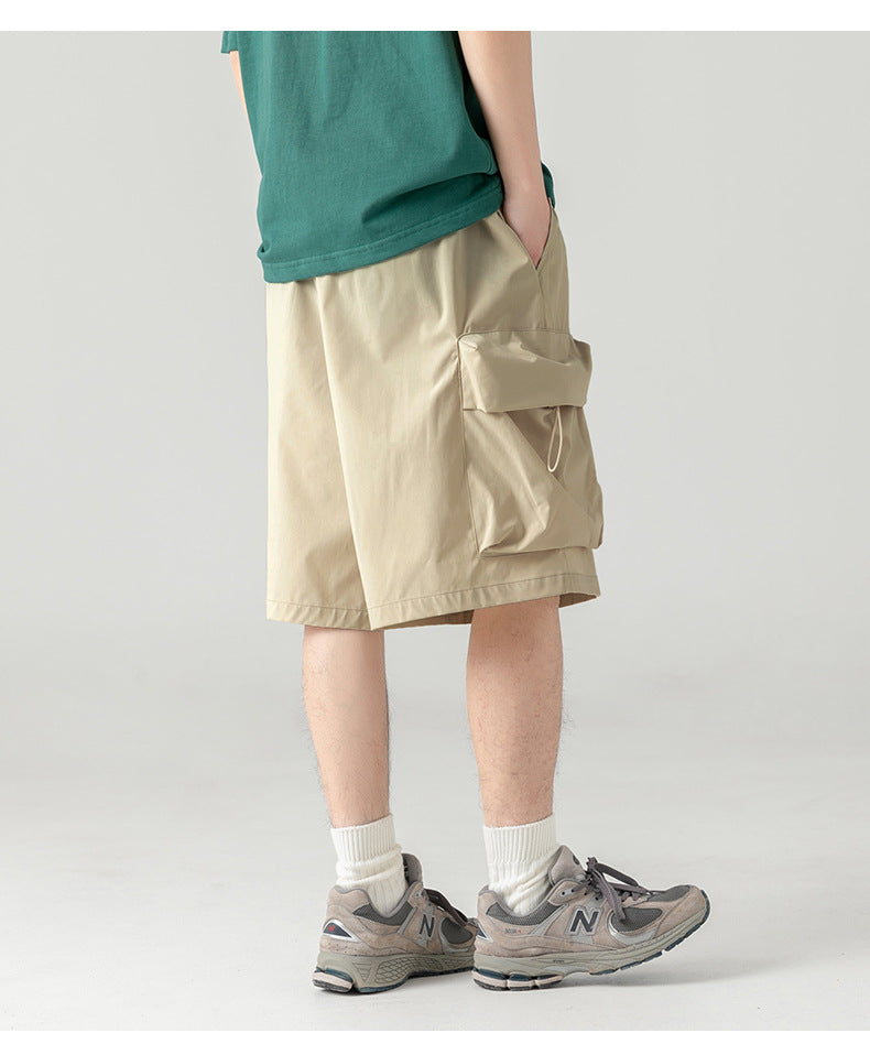 Short cargo fonctionnel à grandes poches Poke
