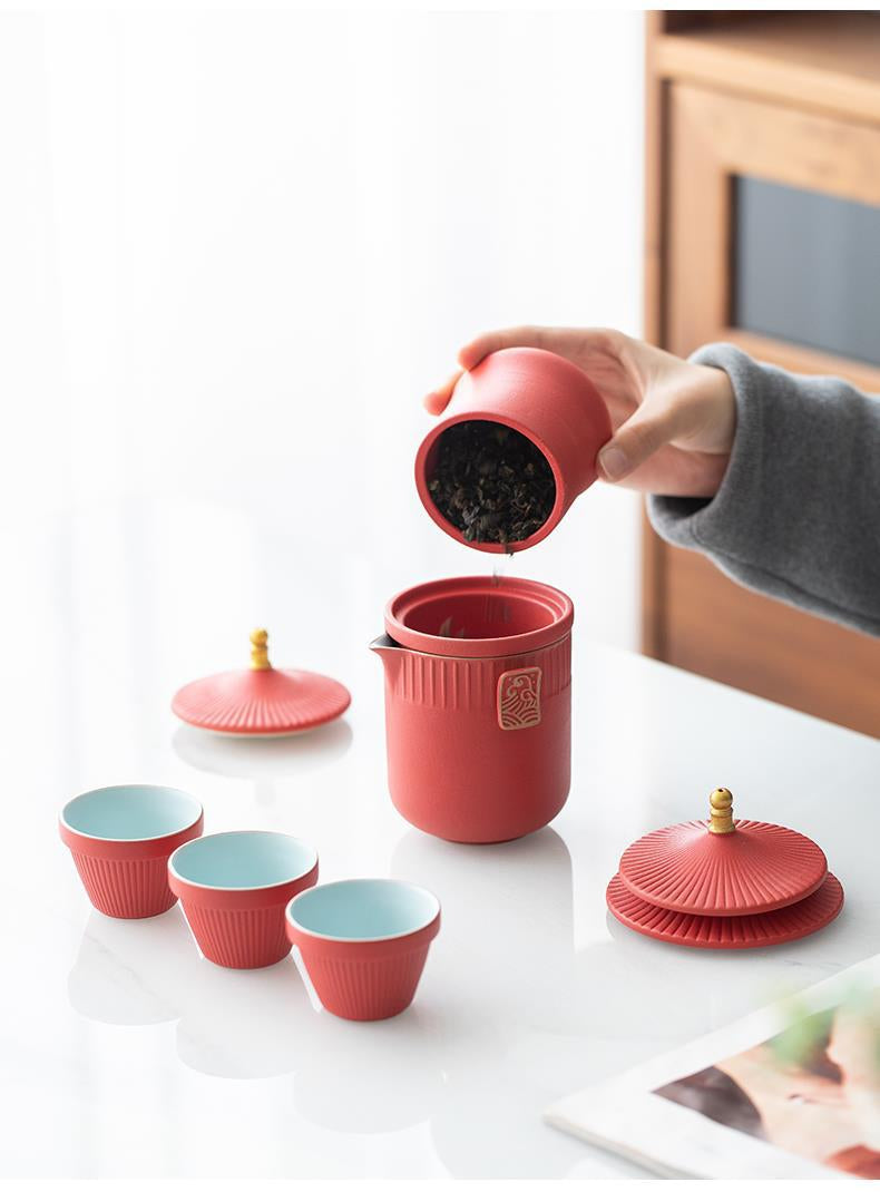 Ryokucha Travel Tea Set