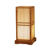 Japanese Bamboo Table Lamp