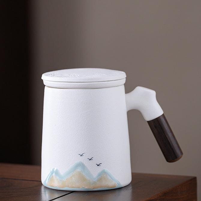 Tasse à infusion Yamato avec couvercle