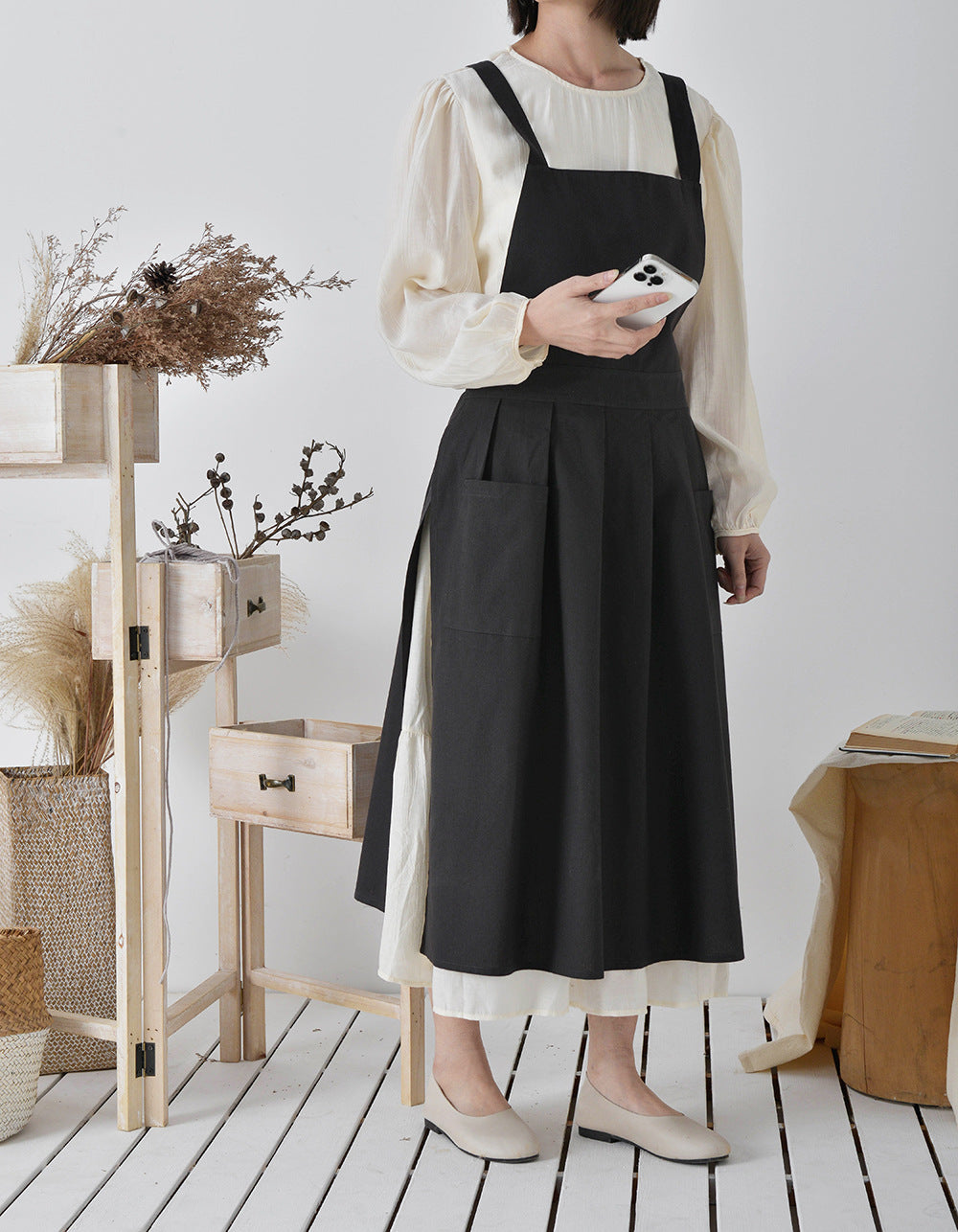 Japanese Apron Cotton Waterproof