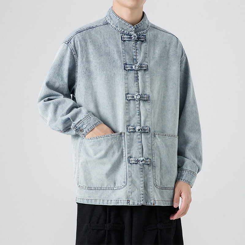 Japanese Denim Jacket Sashiko