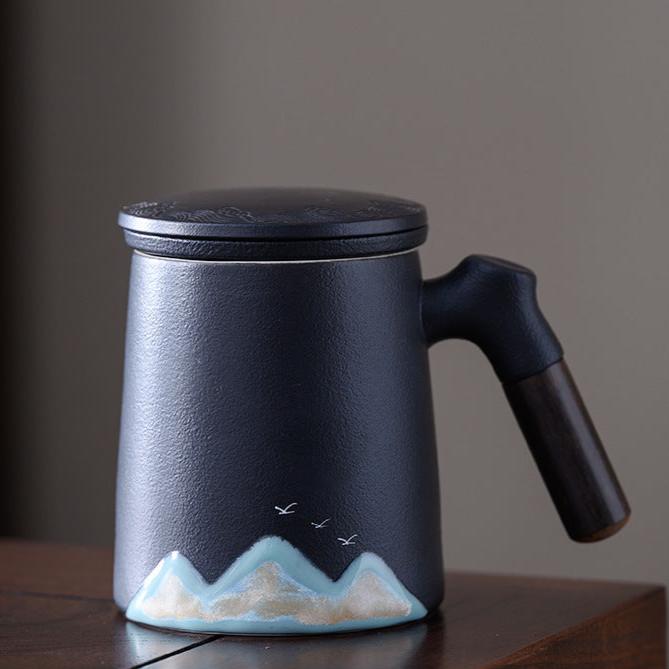 Tasse à infusion Yamato avec couvercle