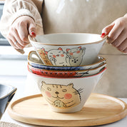 Japanese Ramen Bowl With Chopstick Holder Donburi 680ML