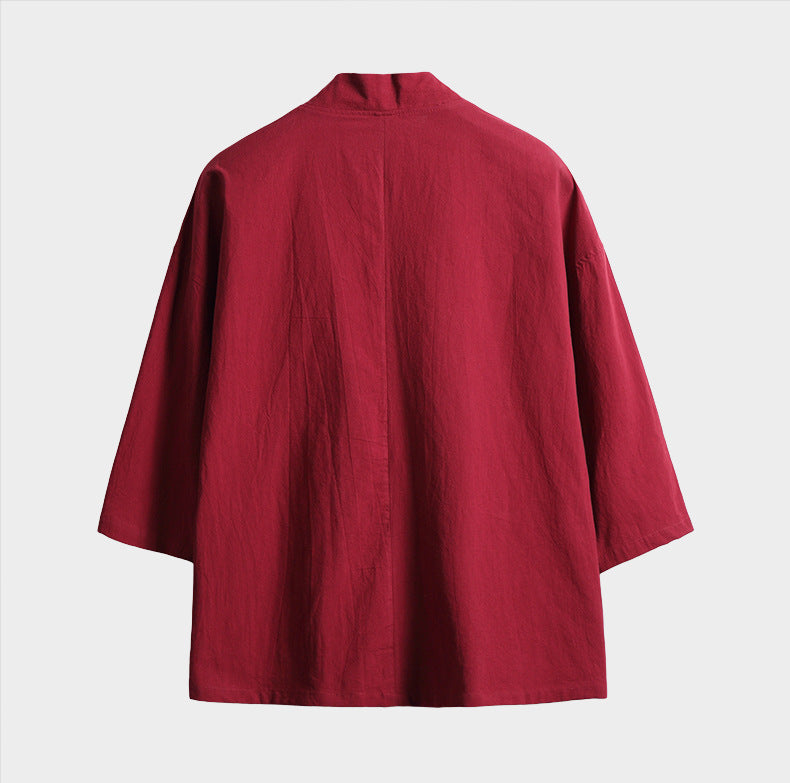 Miru Linen Haori Jacket