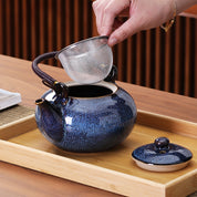 Japanese Tea Set With Bamboo Tray Yoruumi