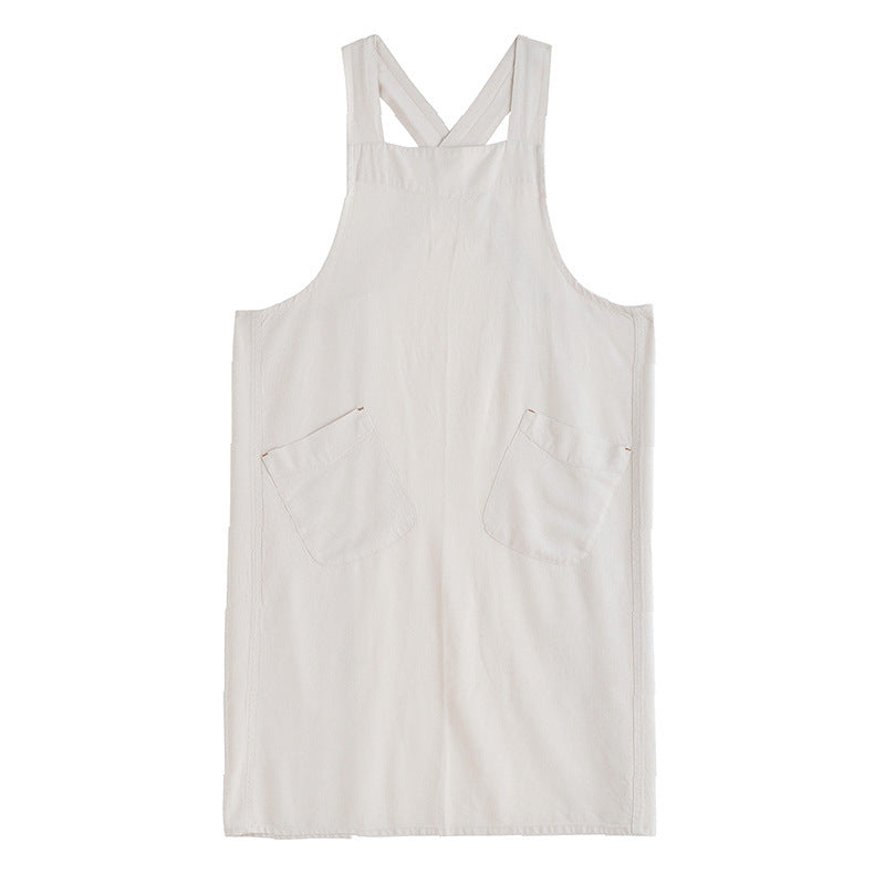 Japanese Washed Linen Apron