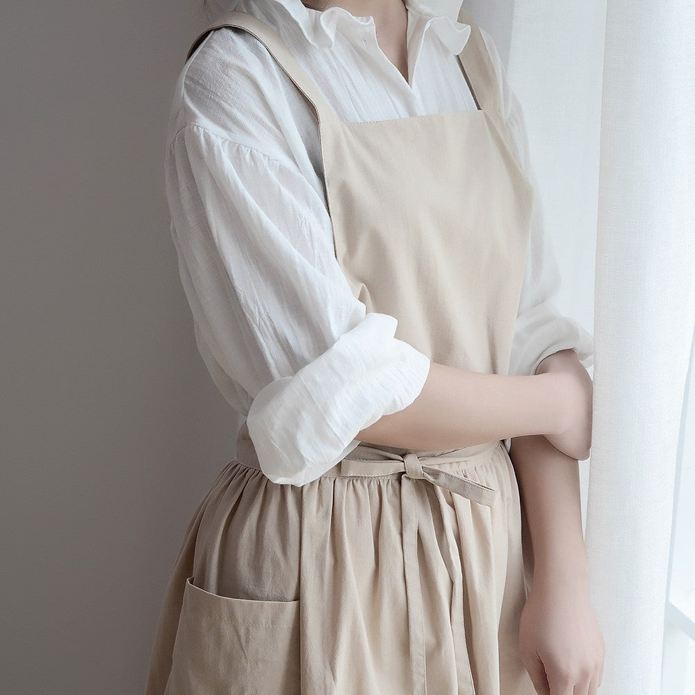 Yuki Crossback Apron Dress