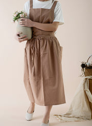 Yuki Crossback Apron Dress