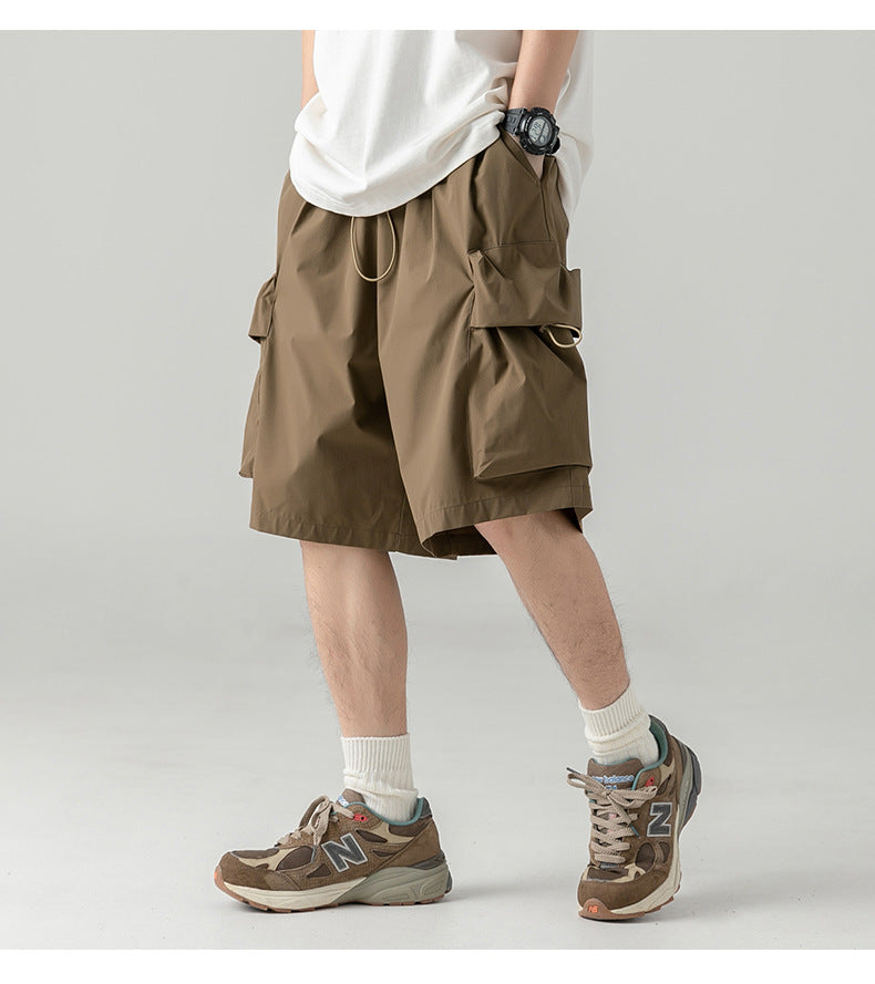 Poke Functional Large Pocket Cargo Shorts