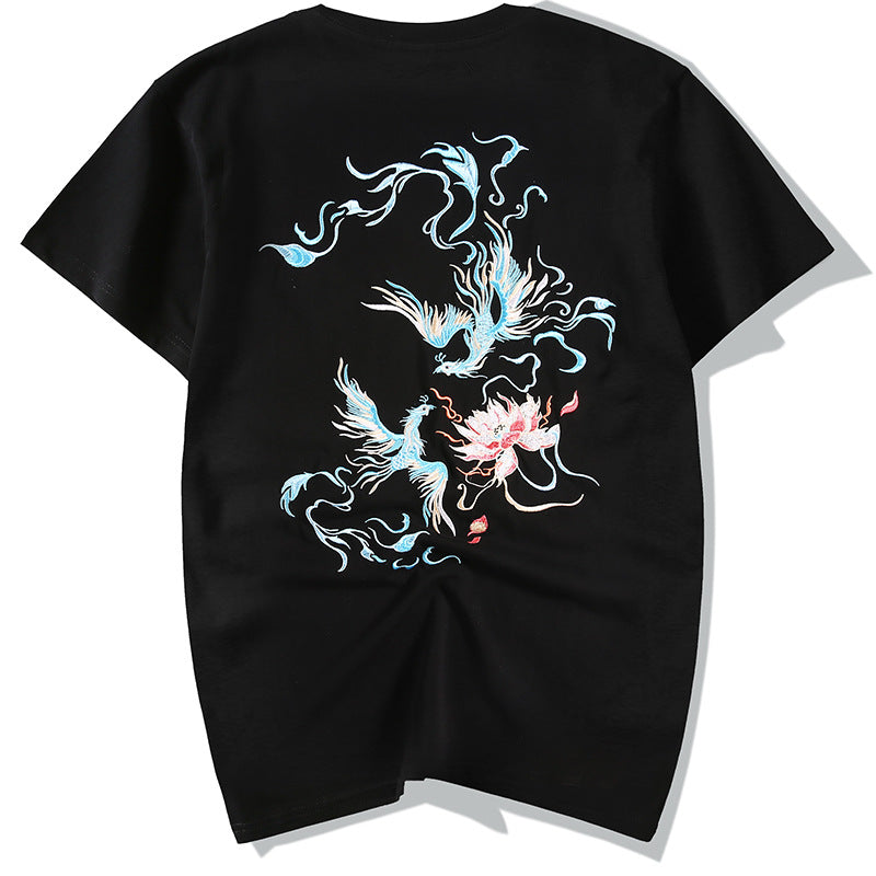 Dragon Embroidered T-Shirt