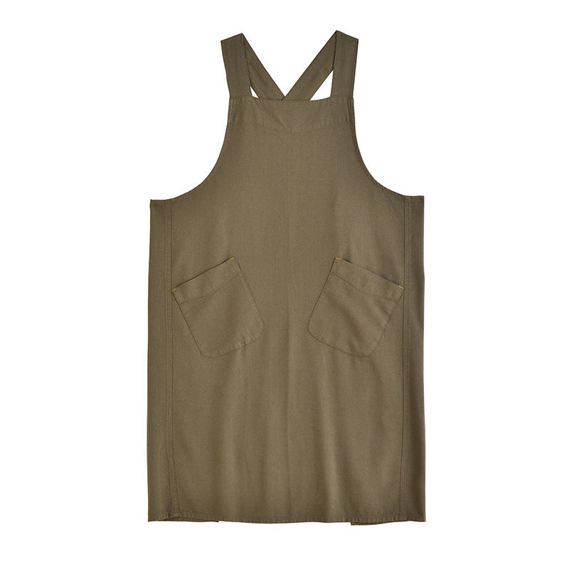 Japanese Washed Linen Apron