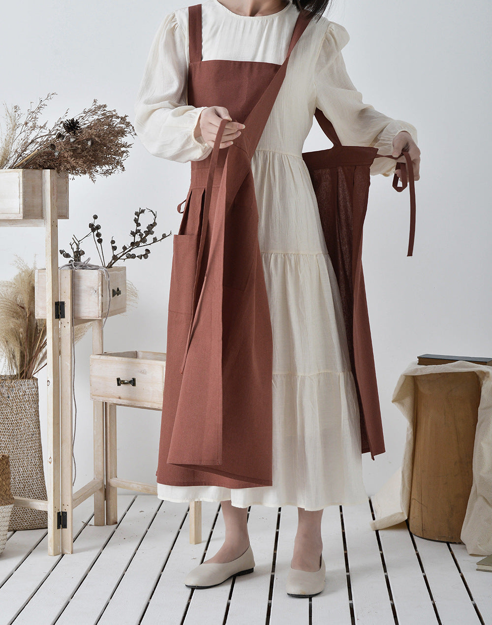 Japanese Apron Cotton Waterproof