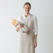 Japanese Washed Linen Apron