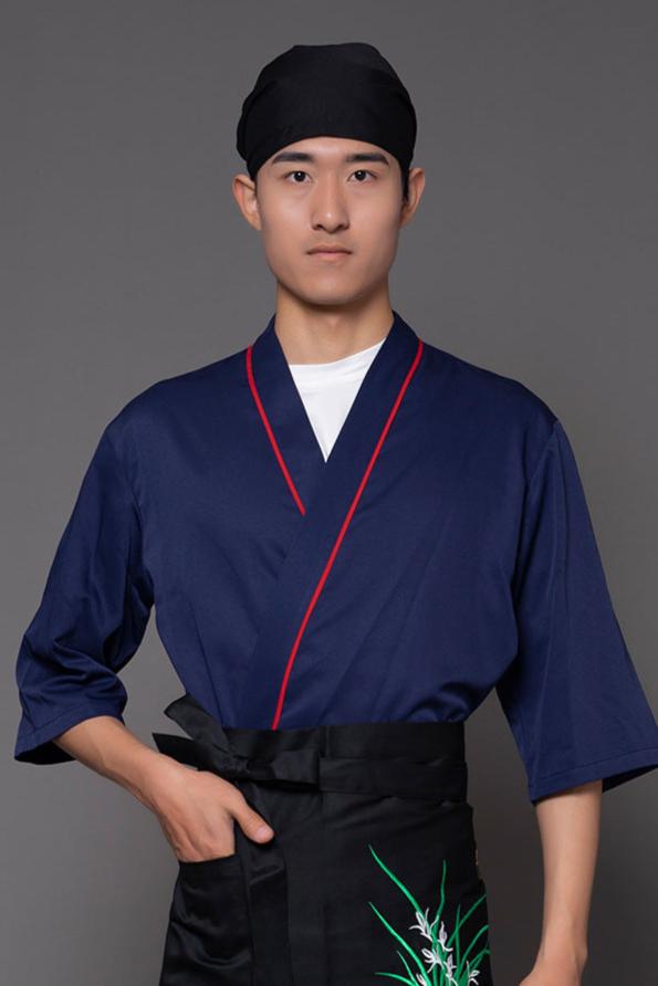 Japanese Mid Sleeve Chef Jacket