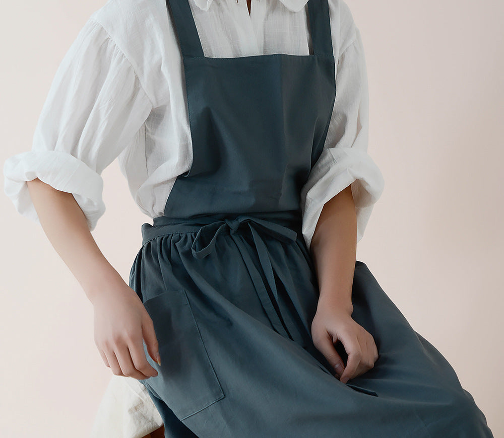 Yuki Crossback Apron Dress