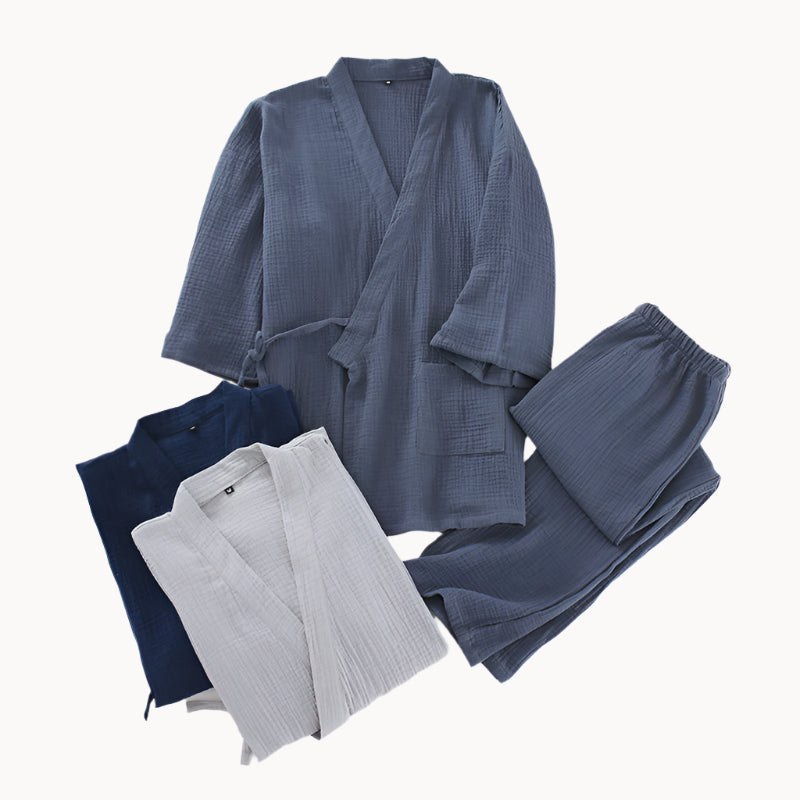 Japanese Cotton Yukata Pajamas