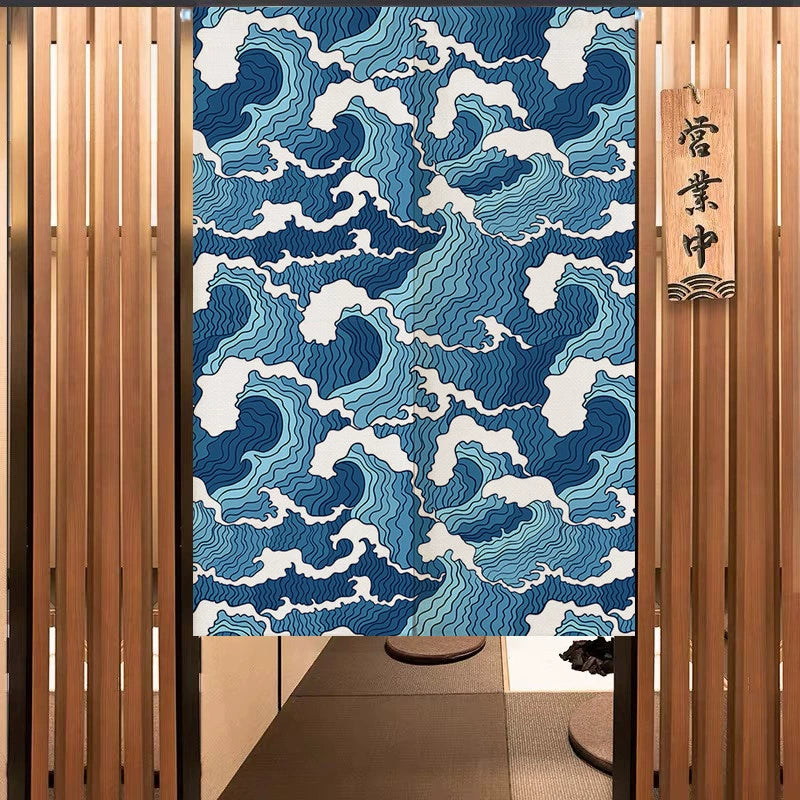 Japanese Noren Door Curtain Kumo