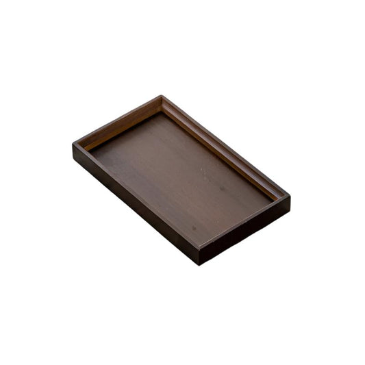 Walnut Tea Japanese Rectangular Tray