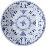 Large Japanese Blue Flower Plate