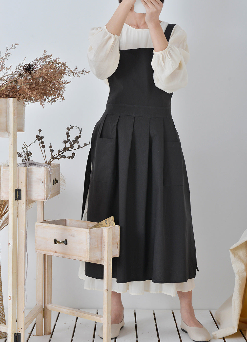 Japanese Apron Cotton Waterproof