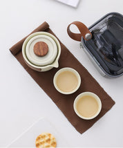 Théière et tasses à thé Set de voyage Tabicha