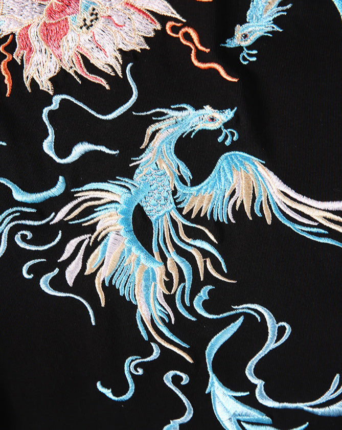 Dragon Embroidered T-Shirt