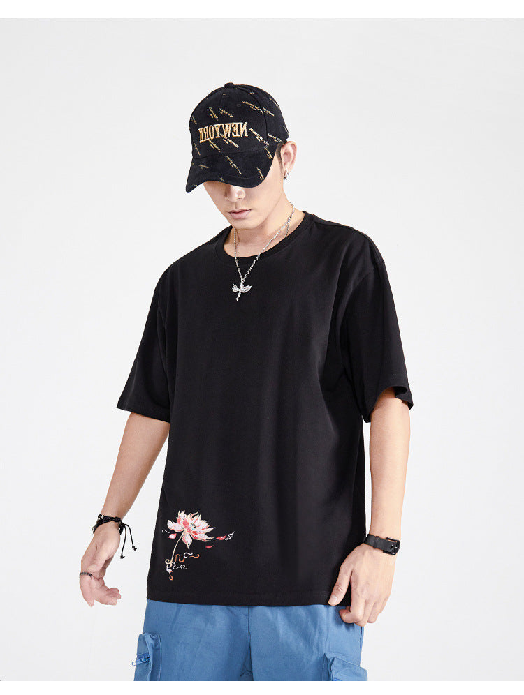 Dragon Embroidered T-Shirt