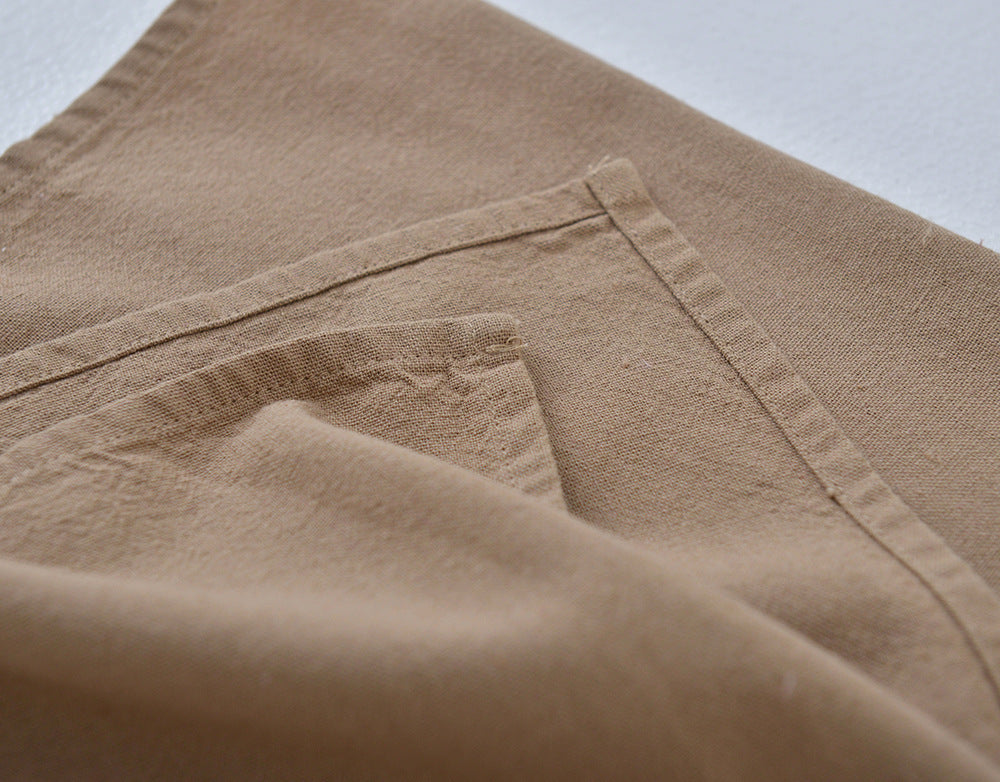 Japanese Washed Linen Apron