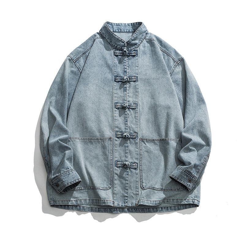 Japanese Denim Jacket Sashiko