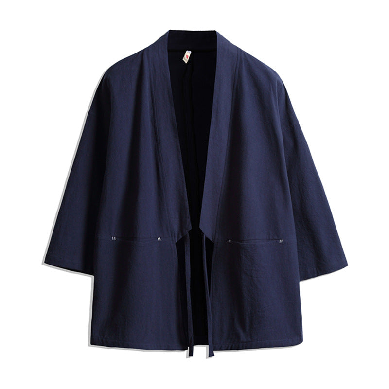 Miru Linen Haori Jacket