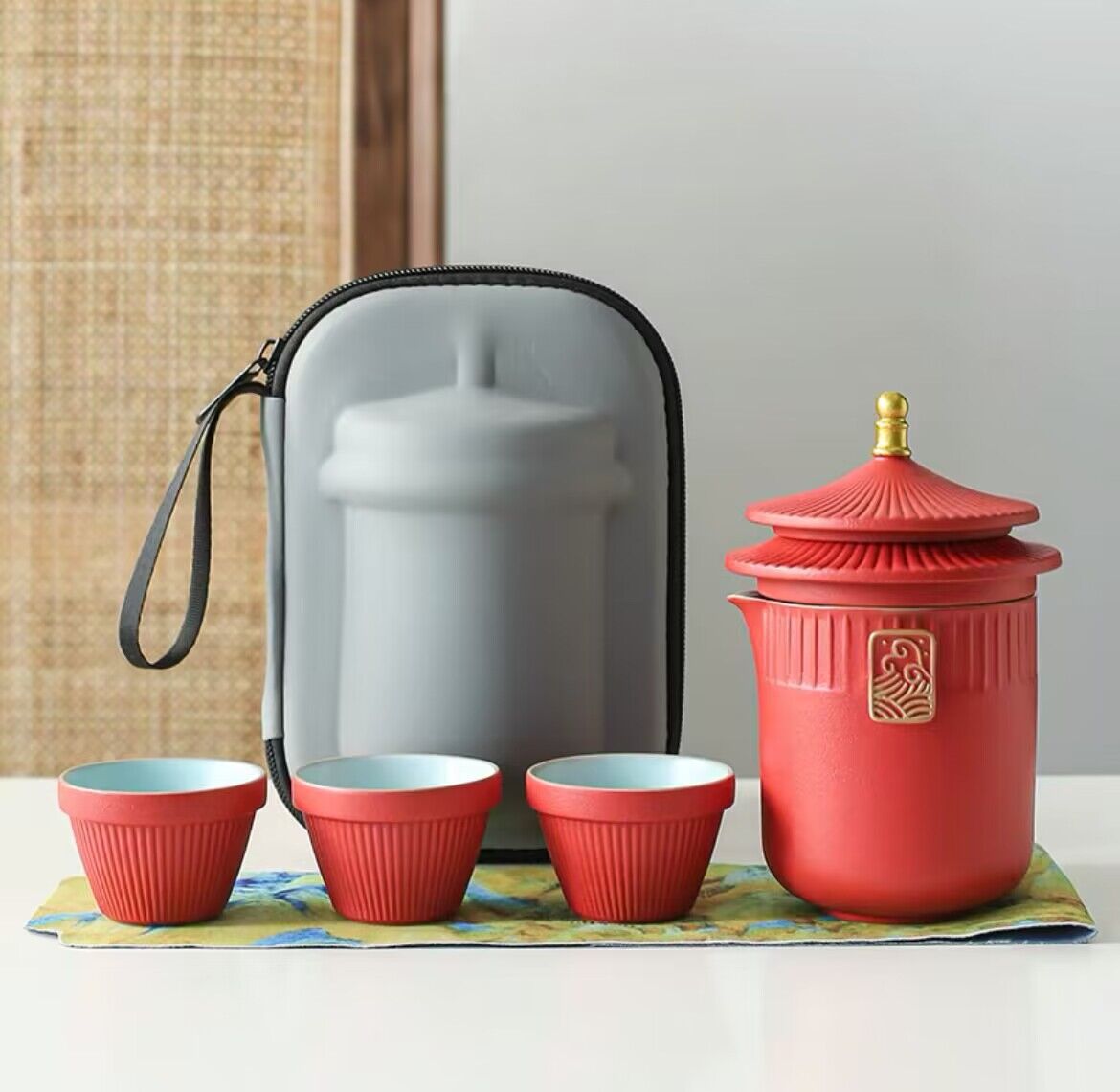 Ryokucha Travel Tea Set