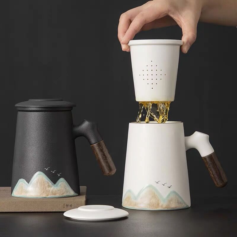 Tasse à infusion Yamato avec couvercle