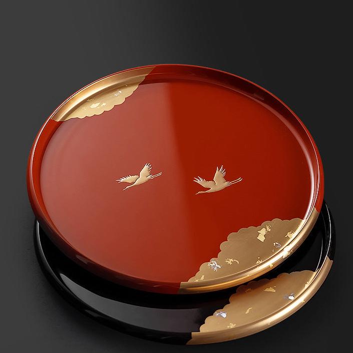 Yamaga Lacquerware Japanese Tray