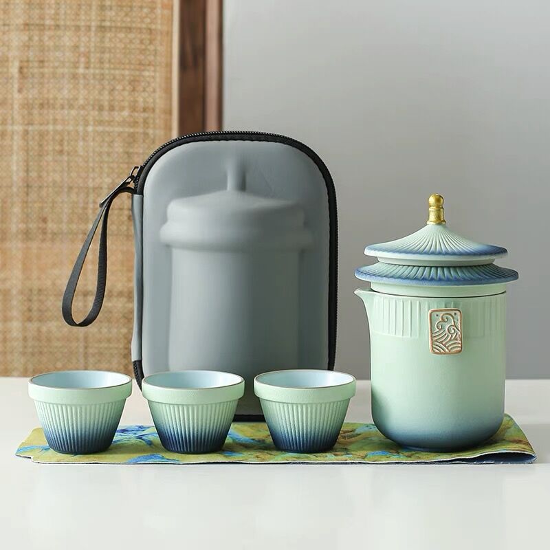 Ryokucha Travel Tea Set